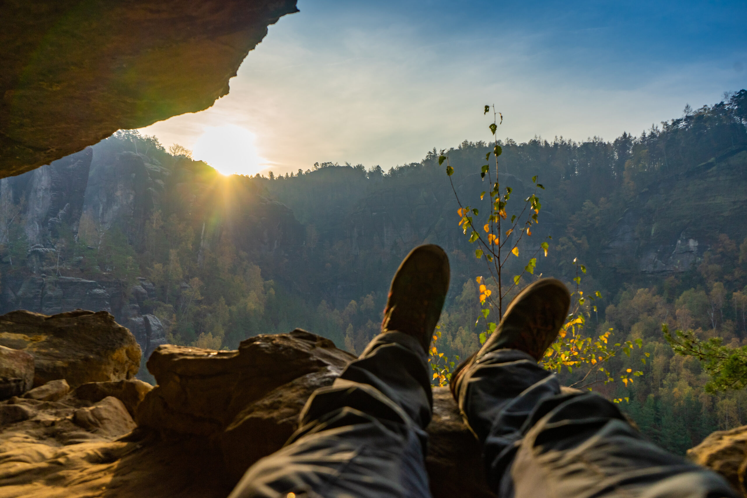 Elbsandsteingebirge Ausblick